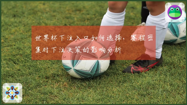 世界杯下注入口如何选择，赛程密集对下注决策的影响分析
