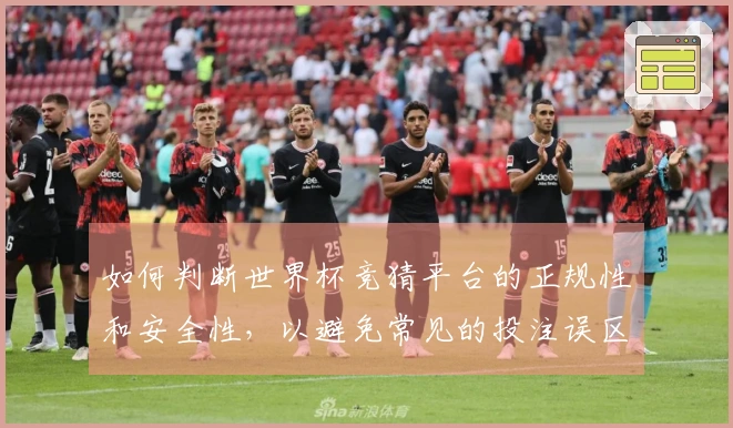 如何判断世界杯竞猜平台的正规性和安全性，以避免常见的投注误区