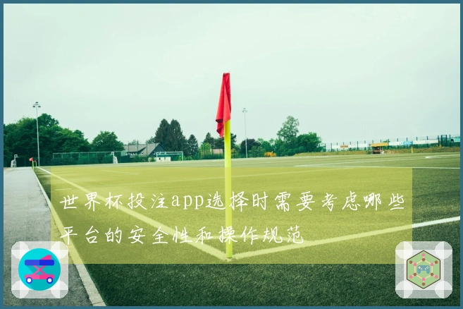 世界杯投注app选择时需要考虑哪些平台的安全性和操作规范
